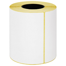 Этикетки термотрансферные, ПОЛУГЛЯНЕЦ, 100х150 мм, 250 этикеток в ролике, 115612