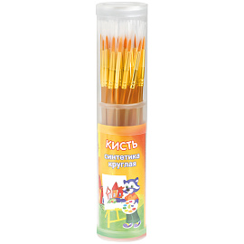 Кисть синтетика Мульти-Пульти, круглая №4 фото Кисть синтетика Мульти-Пульти, круглая №4