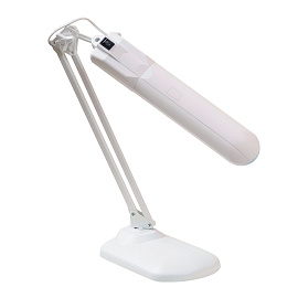 Светильник настольный Трансвит Дельта-У белый фото Светильник настольный Трансвит Дельта-У белый