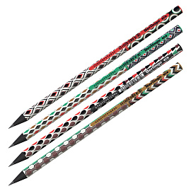 Карандаш ч/г Berlingo "Arcade" HB, круглый, черное дерево, заточен фото Карандаш ч/г Berlingo "Arcade" HB, круглый, черное дерево, заточен