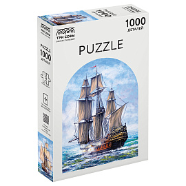 Пазл 1000 эл. ТРИ СОВЫ "Морской бой