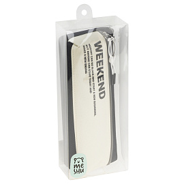 Пенал мягкий 210*90*40 MESHU "Weekend", 2 отделения, полиэстер