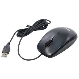 Мышь проводная Logitech M100 черная (910-005003)