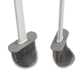 Ерш для унитаза силиконовый OfficeClean Professional (плоский) напольный / настенный с креплением фото Ерш для унитаза силиконовый OfficeClean Professional (плоский) напольный / настенный с креплением