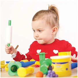 Скалка для лепки JOVI, пластиковая фото Скалка для лепки JOVI, пластиковая