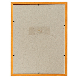 Рамка деревянная (МДФ) 30*40см, OfficeSpace, №1, акриловое небьющееся стекло, янтарь