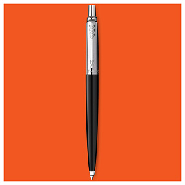 Ручка шариковая Parker Jotter Originals Black цвет чернил синий, цвет корпуса серебристый/черный (артикул производителя 2096873)