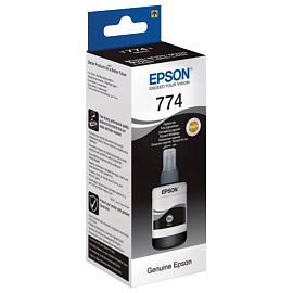 Чернила Epson T7741 C13T77414A/C13T774198 черные оригинальные