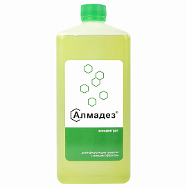 Дезинфицирующее средство Алмадез 1 л (концентрат) фото Дезинфицирующее средство Алмадез 1 л (концентрат)