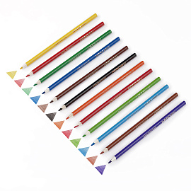 Карандаши акварельные Красин "Айвазовский", 12цв., трехгран., заточен., картон, европодвес