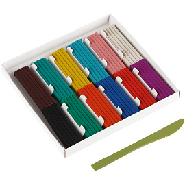 Пластилин классический Мульти-Пульти Чебурашка 12 цветов 180 г со стеком фото Пластилин классический Мульти-Пульти Чебурашка 12 цветов 180 г со стеком