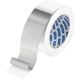 Клейкая лента алюминиевая OfficeSpace, 48мм*40м, непроницаемая, влагостойкая фото Клейкая лента алюминиевая OfficeSpace, 48мм*40м, непроницаемая, влагостойкая