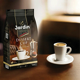 Кофе в зернах Jardin Dessert Cup арабика 100% 1 кг (пакет)
