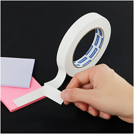 Клейкая лента двусторонняя OfficeSpace, 19мм*5м, на вспененной основе, 1мм фото Клейкая лента двусторонняя OfficeSpace, 19мм*5м, на вспененной основе, 1мм