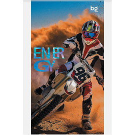 Блокнот А6 48л. на скрепке BG "Racing cars