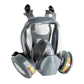 Маска полнолицевая панорамная Бриз-Кама 4306 размер L категория 2