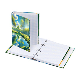 Тетрадь на кольцах А5, 240л., BG "Весна навсегда", глянцевая ламинация