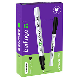 Маркер-краска Berlingo "Uniline PA100" черная, 1мм, нитро-основа фото Маркер-краска Berlingo "Uniline PA100" черная, 1мм, нитро-основа
