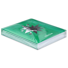 Тетрадь предметная 48л. BG "Угадай кто" - Геометрия, матовая ламинация, выб. лак