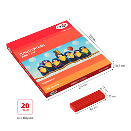 Пластилин Гамма "Мультики", 24 цвета, 480г, со стеком, картонная упаковка фото Пластилин Гамма "Мультики", 24 цвета, 480г, со стеком, картонная упаковка