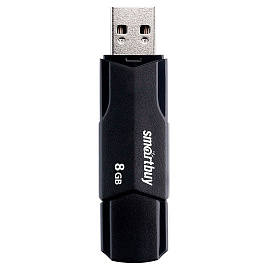 Память Smart Buy "Clue" 8GB, USB 2.0 Flash Drive, черный