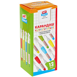 Корректирующий карандаш ArtSpace, металлический наконечник фото Корректирующий карандаш ArtSpace, металлический наконечник