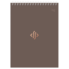 Блокнот А5 40л. на гребне BG "Моноколор. Классика