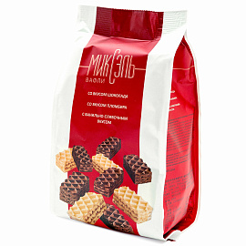 Вафли CONFASHION "Миксэль" ассорти, 250 г, УТ-00031160