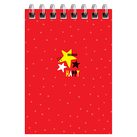 Блокнот А7 40л. на гребне BG "Моноколор. New style