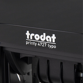 Датер самонаборный, 6 строк+дата, оттиск 60х40 мм, синий, TRODAT 4727, кассы в комплекте, 188617 фото Датер самонаборный, 6 строк+дата, оттиск 60х40 мм, синий, TRODAT 4727, кассы в комплекте, 188617