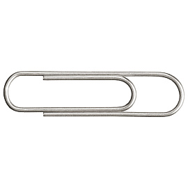 Скрепки ОФИСМАГ, 33 мм, никелированные, 100 шт., в картонной коробке, 225153 фото Скрепки ОФИСМАГ, 33 мм, никелированные, 100 шт., в картонной коробке, 225153