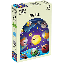 Пазл 77 эл. ТРИ СОВЫ "Космические приключения