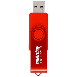 Память Smart Buy "Twist" 128GB, USB 3.0 Flash Drive, красный