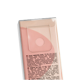 Ручка шариковая MESHU "Lilac diamond" синяя, 1,0мм