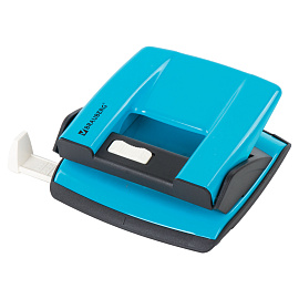 Дырокол металлический BRAUBERG "ULTRA", до 20 листов, голубой, 228759 фото Дырокол металлический BRAUBERG "ULTRA", до 20 листов, голубой, 228759