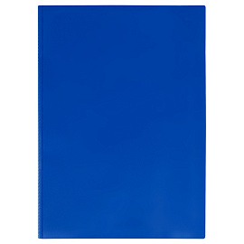 Папка для семейных документов А4, OfficeSpace, ПВХ, синяя, инд. упаковка, ШК