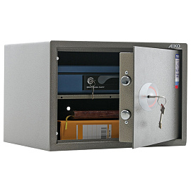 Сейф AIKO "ТМ-30", 300х440х355 мм, 16 кг, ключевой замок, полка