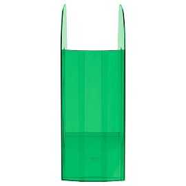 Лоток для бумаг вертикальный СТАММ "Фаворит", тонированный зеленый, ширина 90мм фото Лоток для бумаг вертикальный СТАММ "Фаворит", тонированный зеленый, ширина 90мм