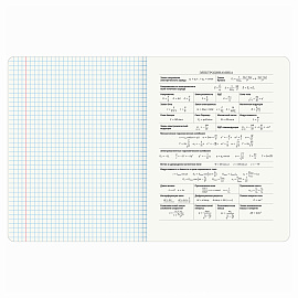 Тетрадь предметная "ELEGANCE" 48 л., SoftTouch, фольга, ФИЗИКА, клетка, BRAUBERG, 404554