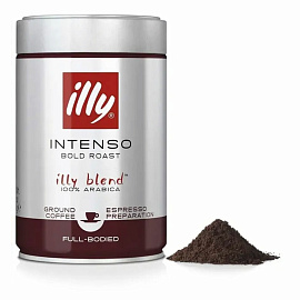 Кофе молотый ILLY intenso 250 г (железная банка)