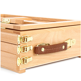 Этюдник - органайзер для пастели настольный Гамма Московская палитра бук 3 уровня