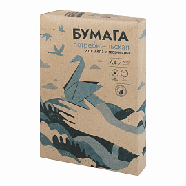 Бумага писчая Кондопога (А4, 45 г/кв.м, белизна 61% ISO, 500 листов)