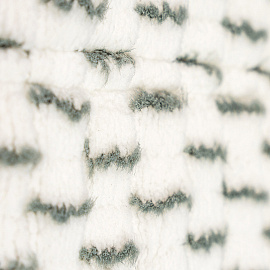 Насадка МОП для швабры-флаундера (плоской) Vileda Professional МикроЛайт УльтраСпид Мини полиэстер/абразив 34x15 см белая/серая