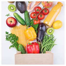 Крафт пакет бумажный бурый с кручеными ручками 22x25x12 см (250 штук в упаковке) фото Крафт пакет бумажный бурый с кручеными ручками 22x25x12 см (250 штук в упаковке)