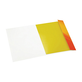 Цветная бумага мелованная А4, Мульти-Пульти, 16л., 16цв., в папке, "Приключения Енота