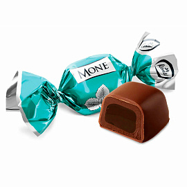 Конфеты KONTI "Моне" вкус трюфель с мятой, 1000 г, 20249