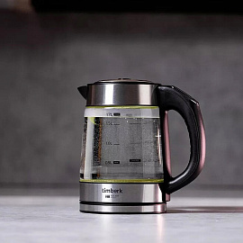 Чайник электрический Timberk T-EK27G03 серебристый