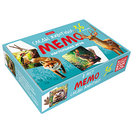 Игра настольная МЕМО 36 карточек, АССОРТИ, HATBER, 36ИнМ