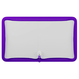 Папка на молнии Berlingo "Neonometry" А5+, 600мкм, с рисунком