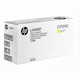 Картридж лазерный HP 645A C9732A желтый оригинальный
